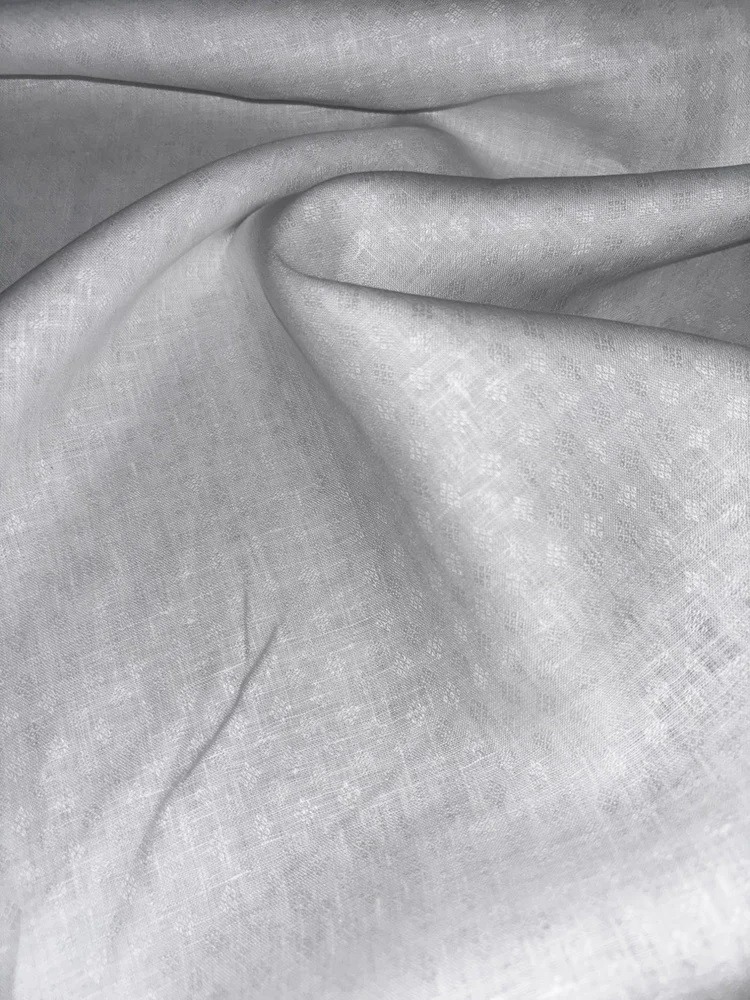 60 Lea Pure Linen Dobby Fabric