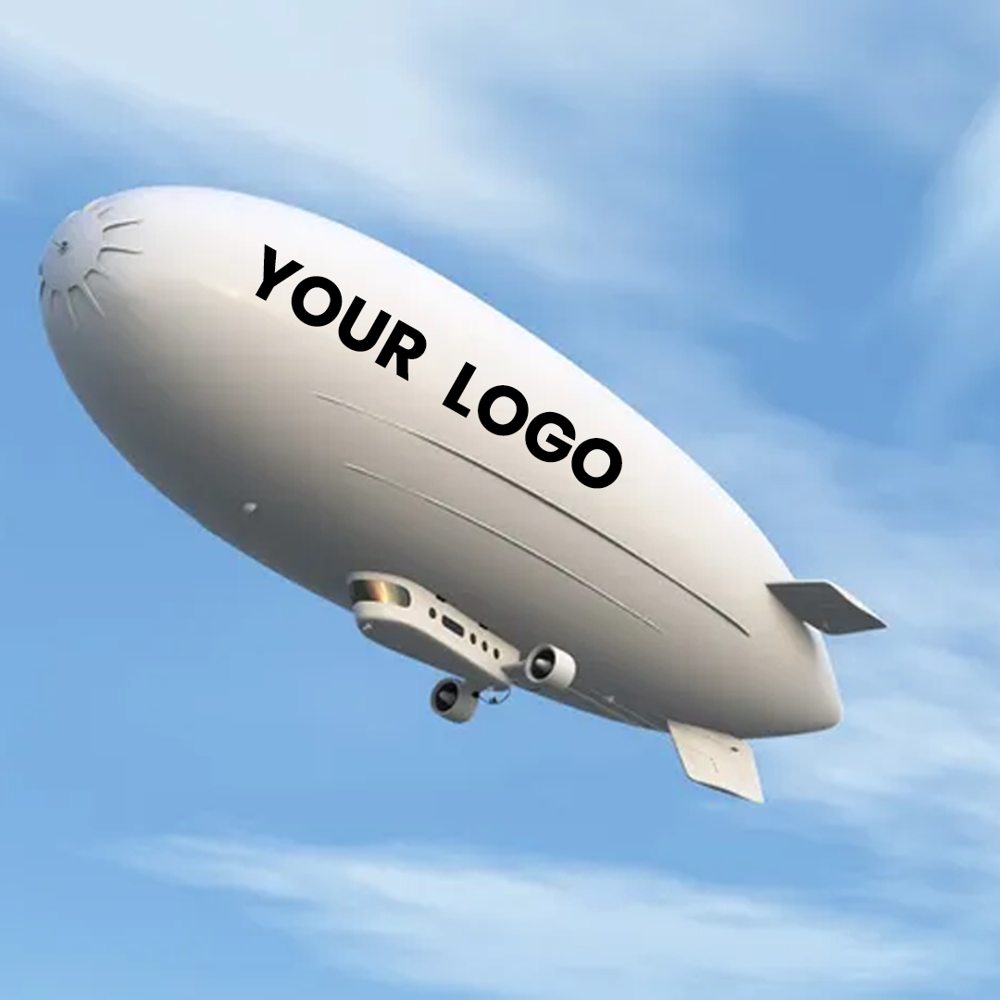 Blimp Sky Advertising Balloon 12 Feet with branding