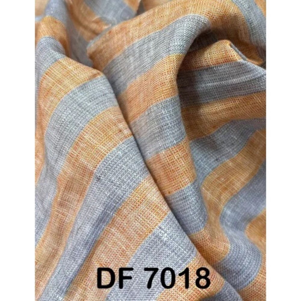 70 Lea Stripes Linen Fabric - Application: Shirt