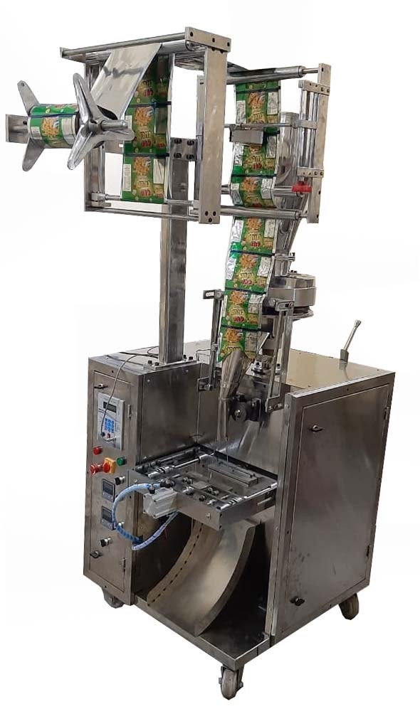 Detergent Packing Machine - Stainless Steel 304, 125 Ft, Silver | Automatic, 1800 Pcs/hr Capacity, Plc Control, Eco-friendly, Low Noise