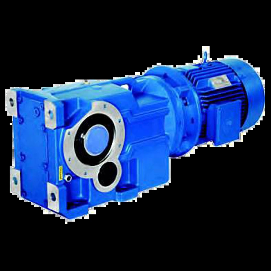 Right Angle Helical Bevel Geared Motor - Features: Stable Performance