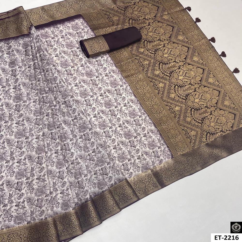 FLORAL SAREE FOR WOMEN