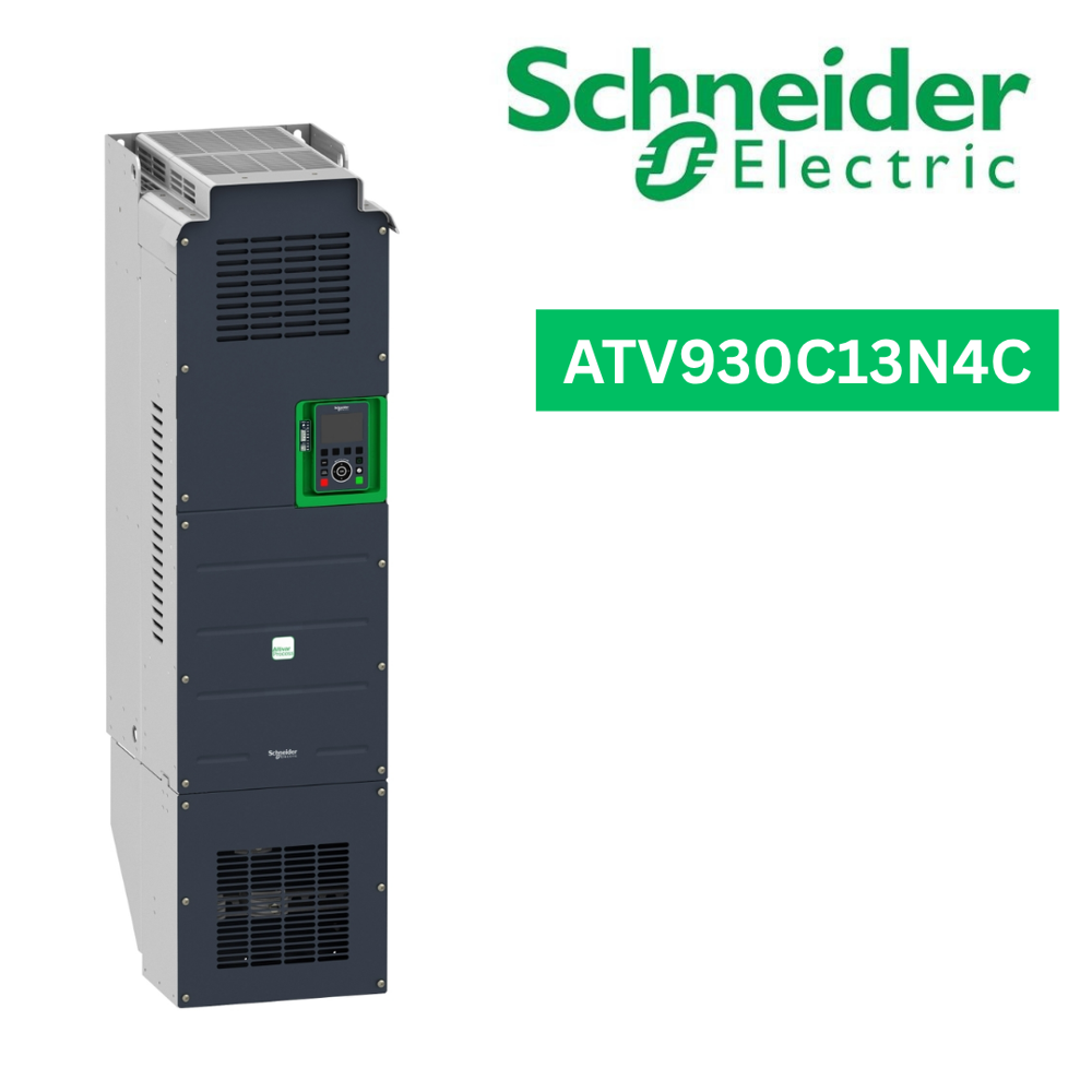 Atv930C13N4C-Atv930C13N4C Product Picture Schneider Electric 4 Videos Variable Speed Drive Altivar Process Atv900 Atv930 130Kw 400 To 480V Without Braking Unit Ip00 - Frequency: 599 Hertz (Hz)