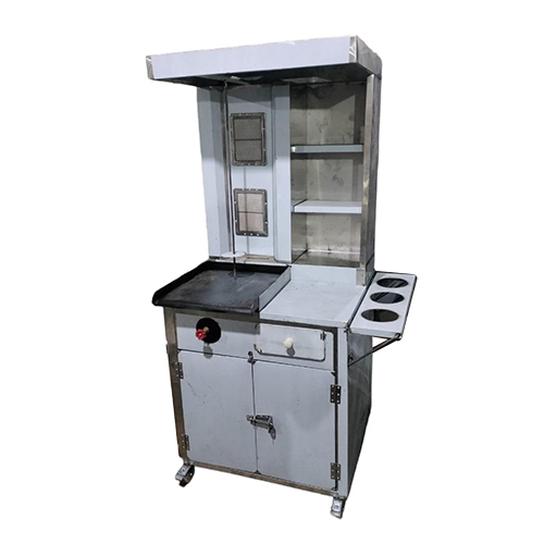 Big Model With Half Tava Shawarma Machine