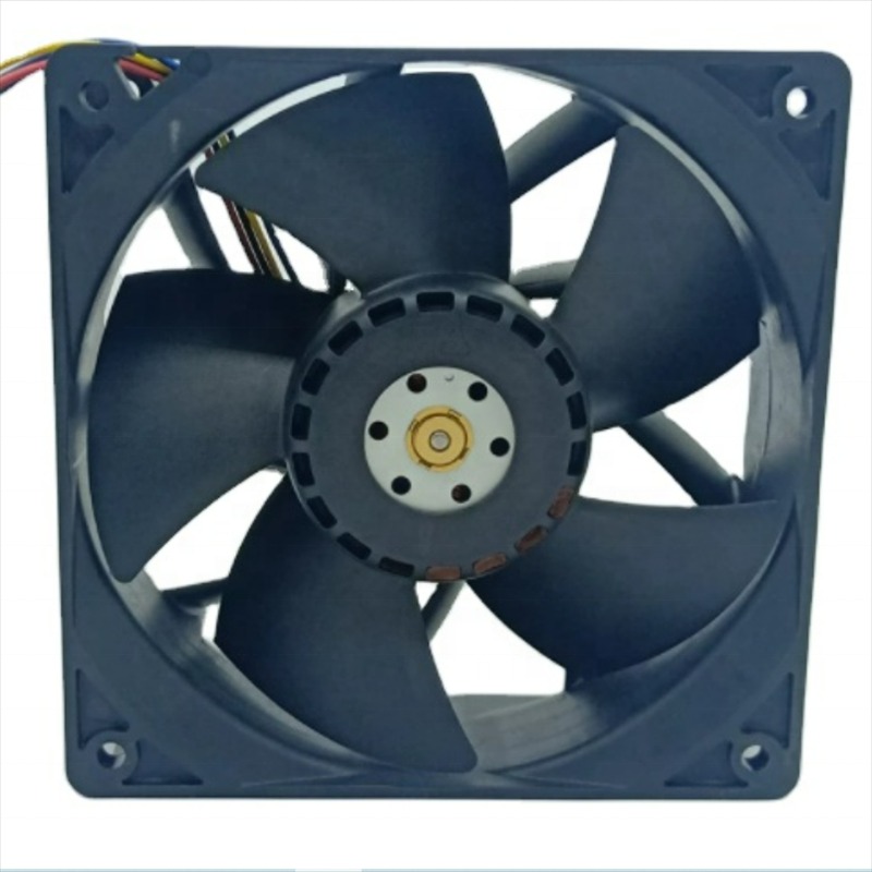 Avc Dbpj1238b2g 12038 120x120x38mm 12cm 12v Dc 3.12a 7000rpm 4 Pins Pwm Brushless Cabinet Axial Cooling Fan For Mining Machine - Color: Black