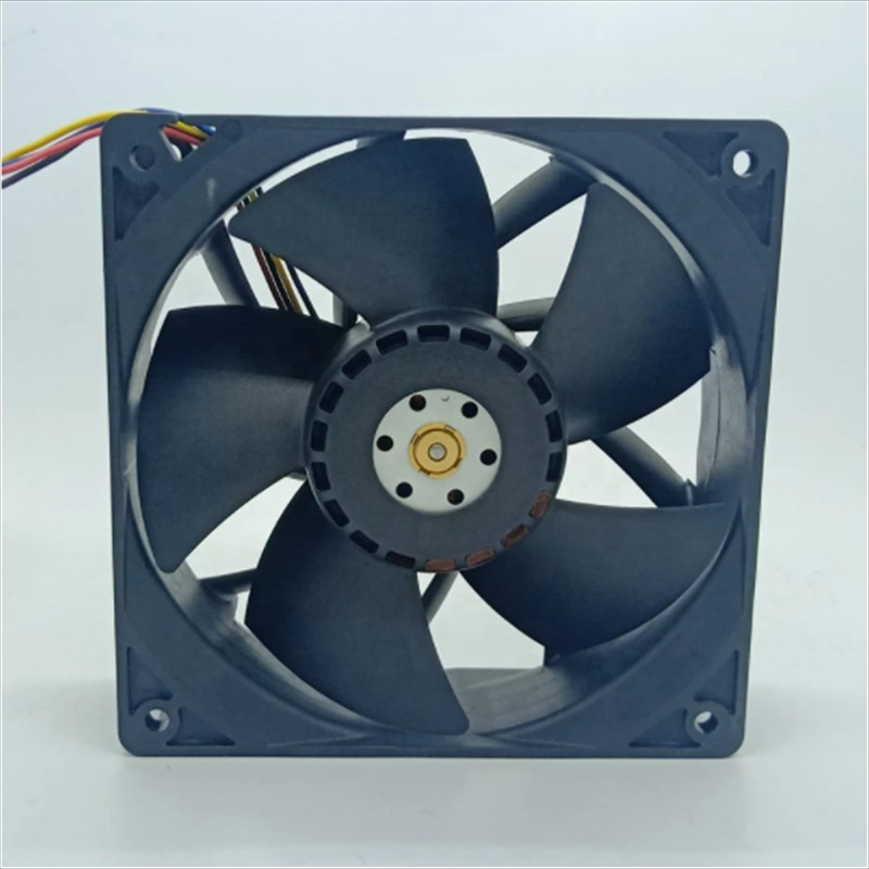 Avc Dbpj1238b2g 12038 120x120x38mm 12cm 12v Dc 3.12a 7000rpm 4 Pins Pwm Brushless Cabinet Axial Cooling Fan For Mining Machine - Color: Black