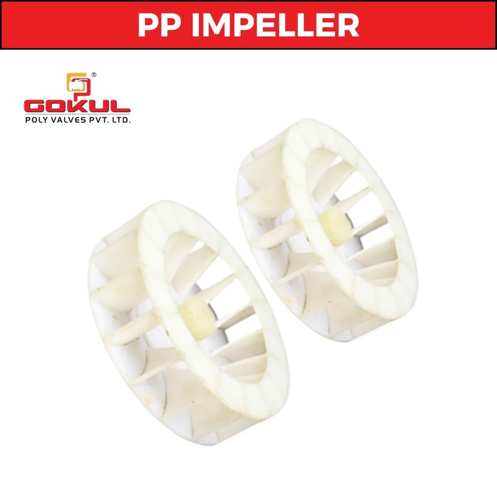 PP Impeller, For Industrial