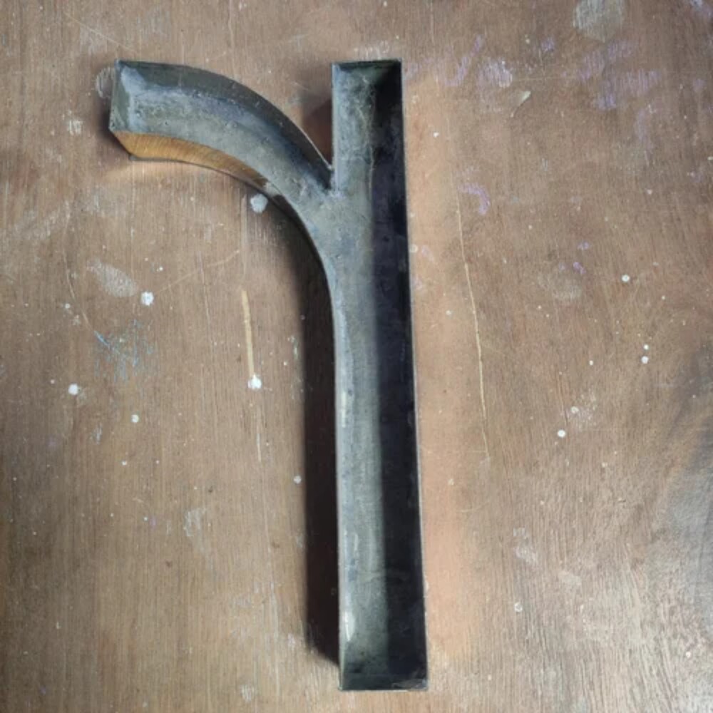 Golden Stainless Steel Letters - Color: Silver