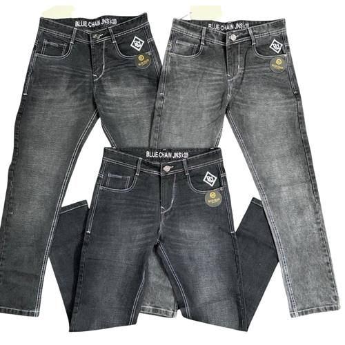 Mens Straight Fit Jeans - Color: Gray