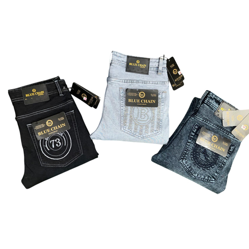 Mens Regular Fit Casual Jeans