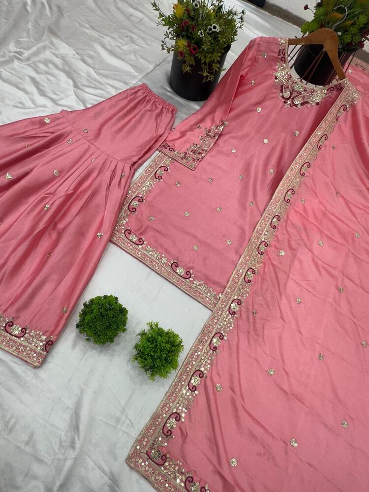 Sharara Set Collection - Bust Size: 44 Inch (In)