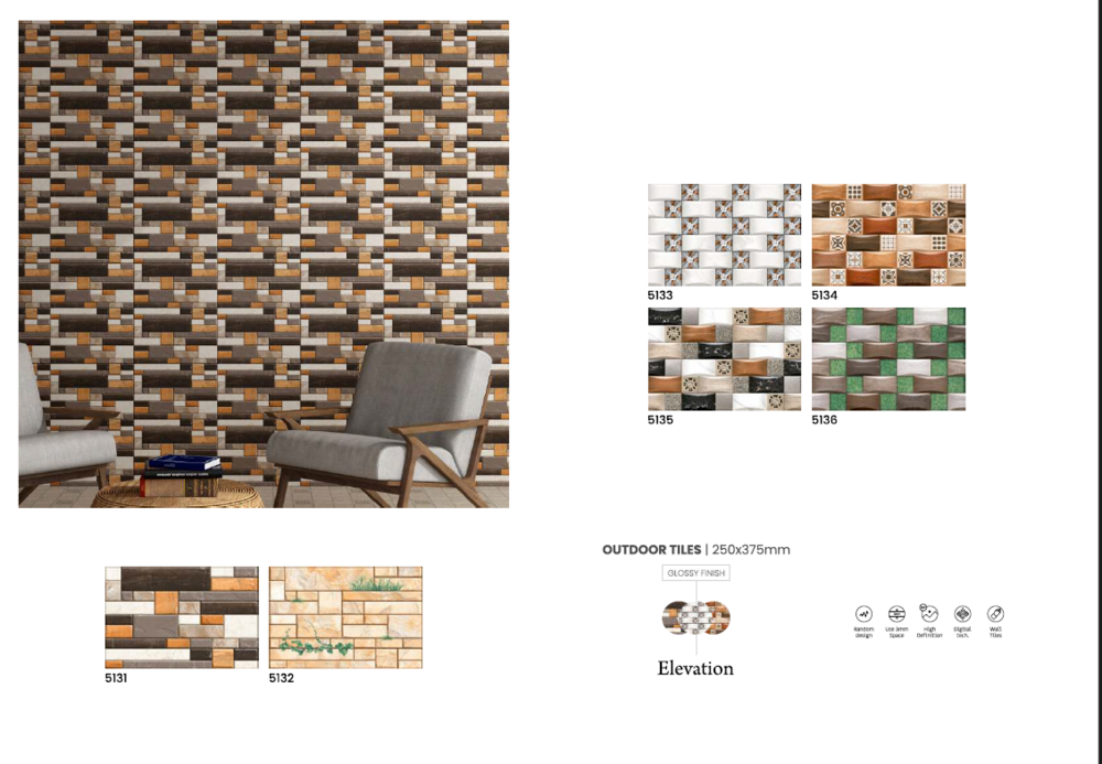 Marble tiles