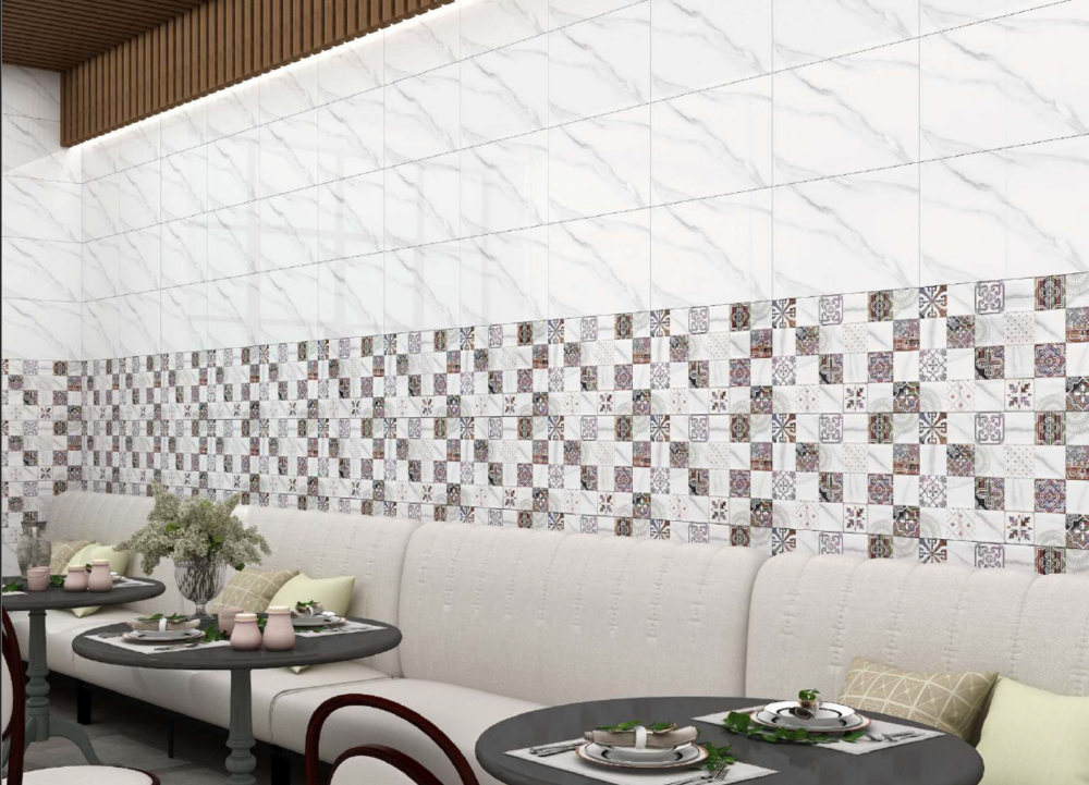 Outdoor Tiles - Color: Cream