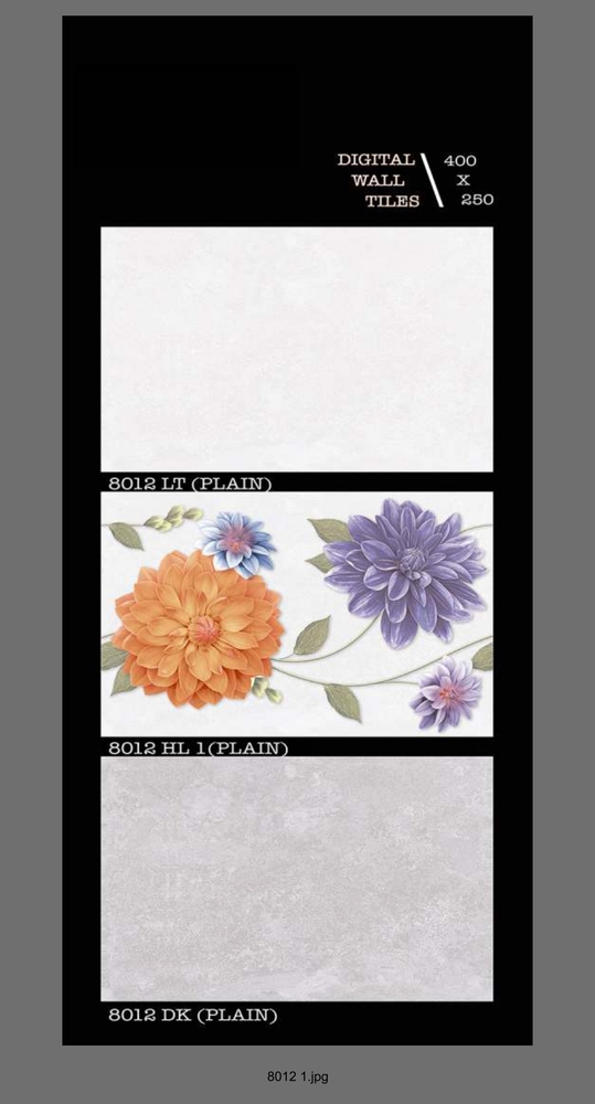 Exterior Tiles - Color: White