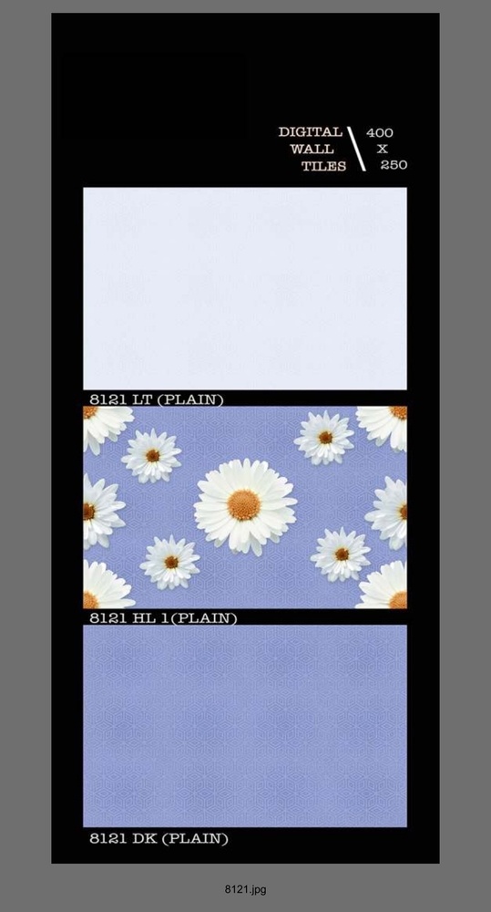 Wall Cladding Tiles - Color: Blue