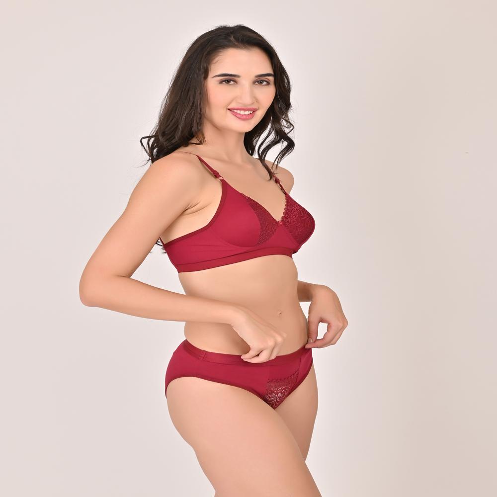 Life Lingerie Set - Color: Red