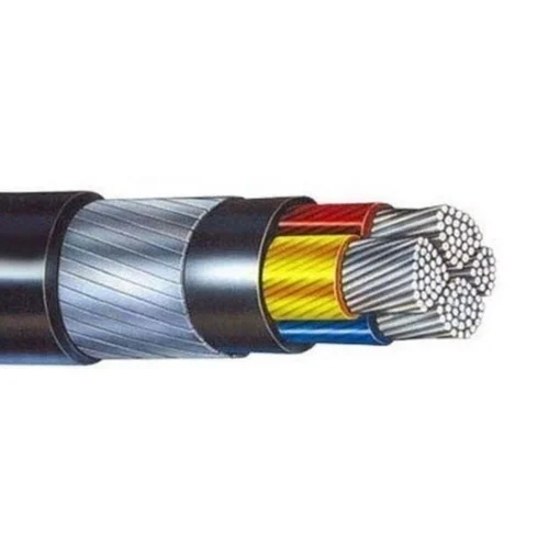 4 Core Underground Armoured Cable - Conductor Material: Aluminum