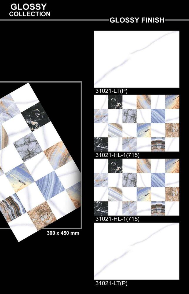 Porcelain floor tiles