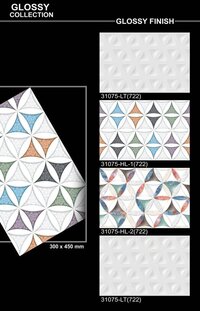 Porcelain floor tiles