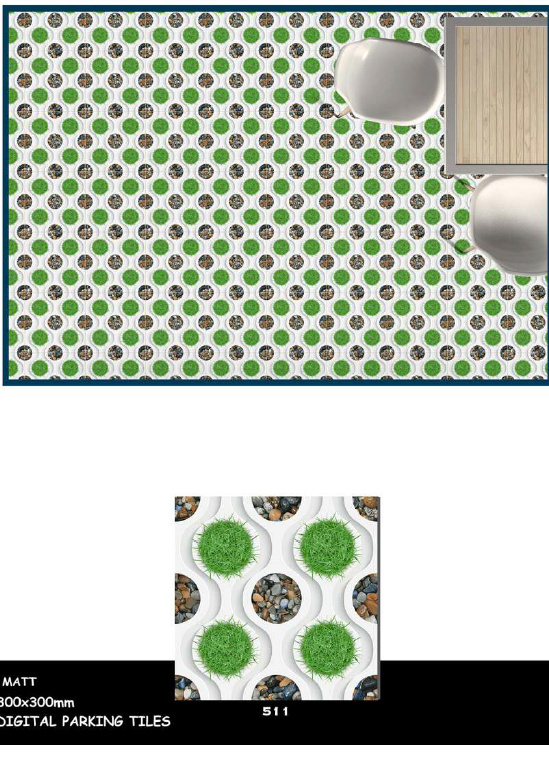Natural stone tiles