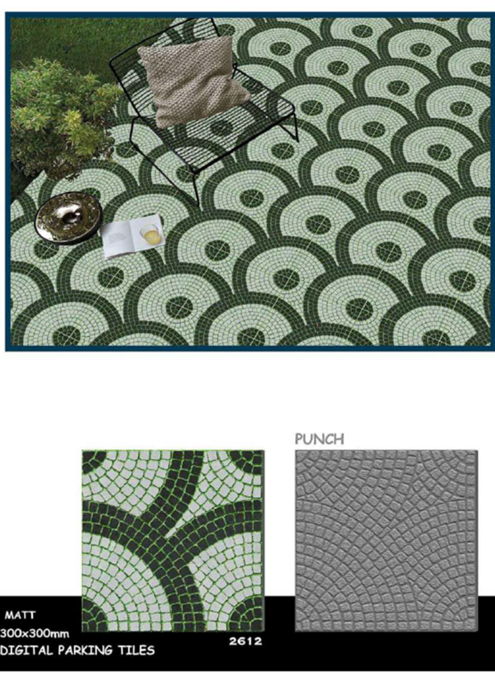Matte finish tiles