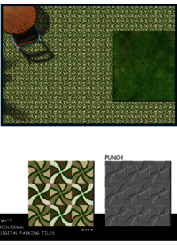 Matte finish tiles