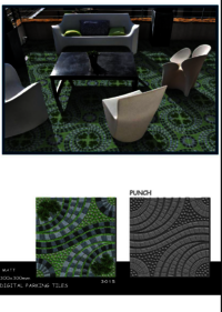 Matte finish tiles