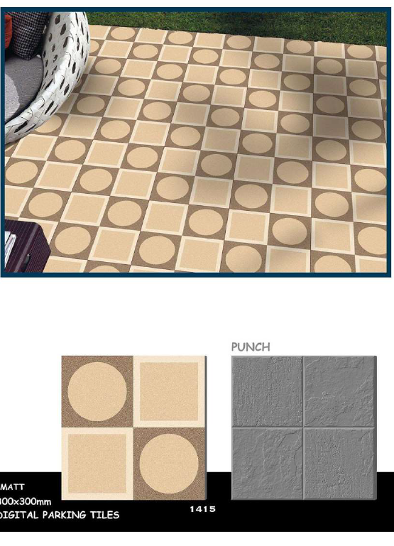Porcelain tiles
