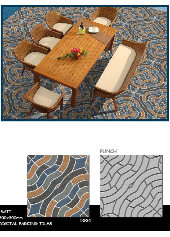 Porcelain tiles