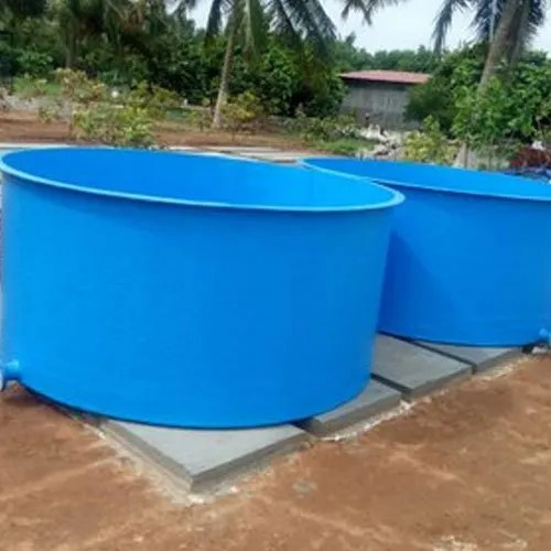 Frp Fish Forming Tank - Color: Blue