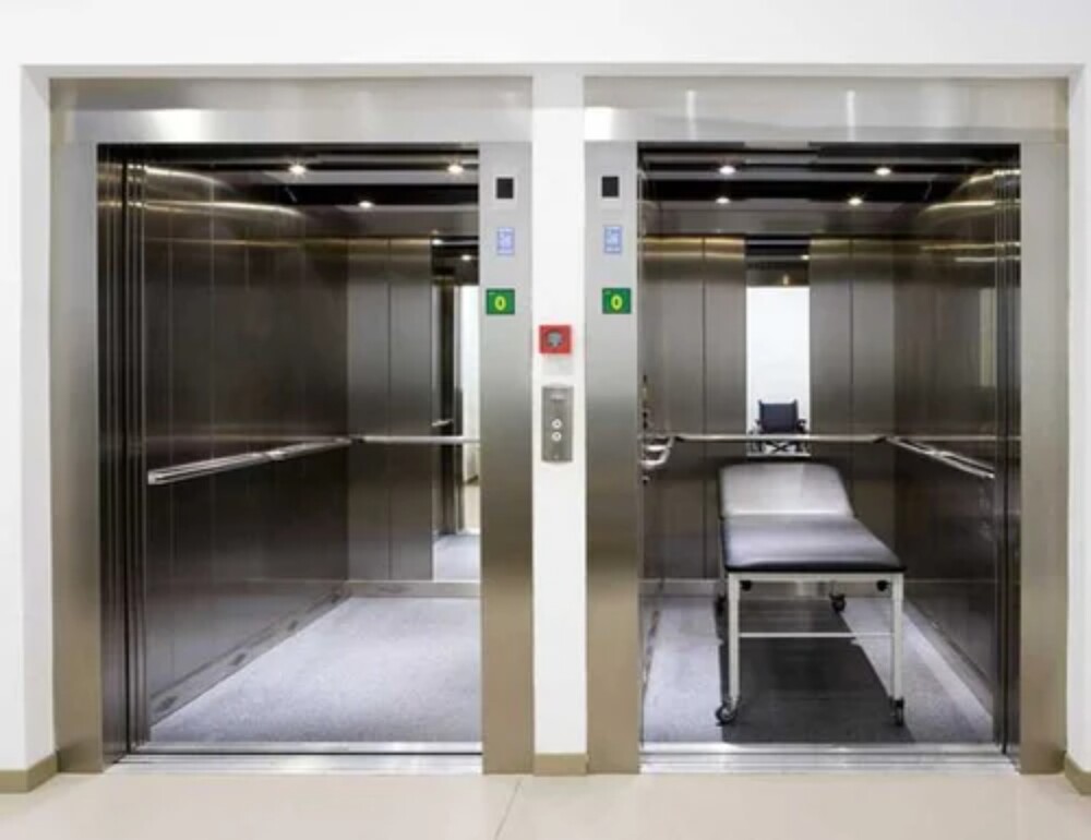 Hospital Passenger Elevators - Material: Steel