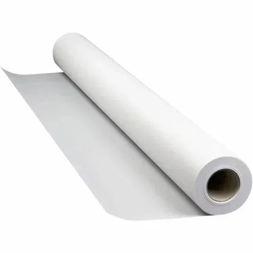 Glossy Solvent Adhesive Pvc Vinyl Film - Color: White