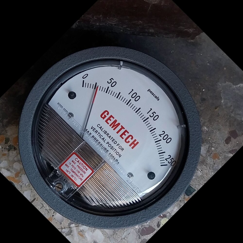 Wholesaler GEMTECH Differential Pressure Gauge From Prem Nagar Hisar
