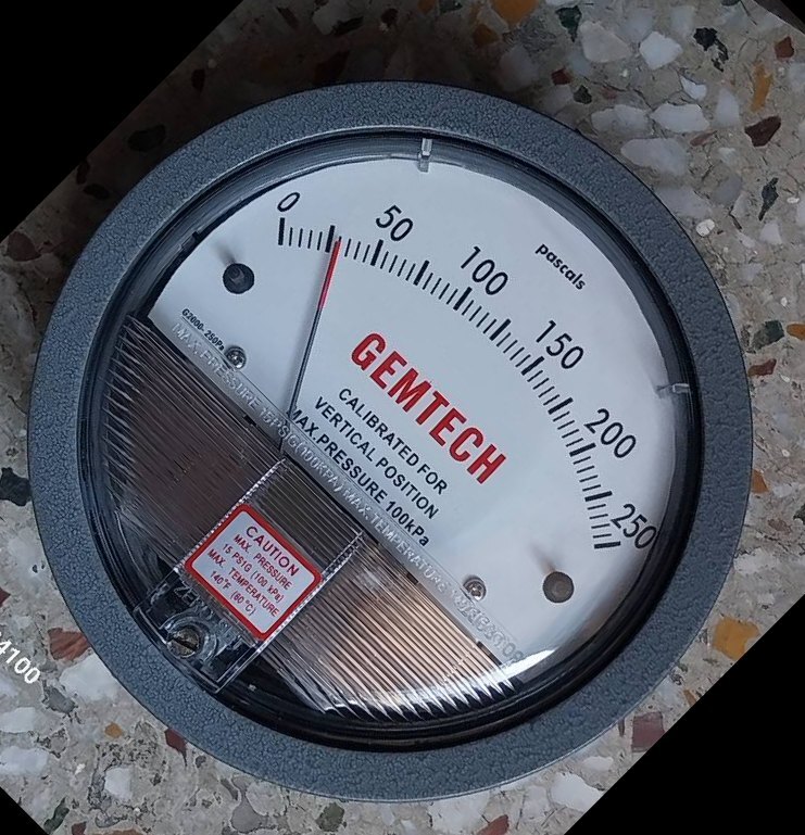 Wholesaler GEMTECH Differential Pressure Gauge From Prem Nagar Hisar