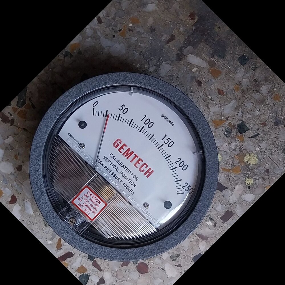 Wholesaler GEMTECH Differential Pressure Gauge From Prem Nagar Hisar