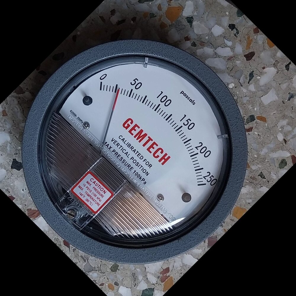 Wholesaler GEMTECH Differential Pressure Gauge From Prem Nagar Hisar