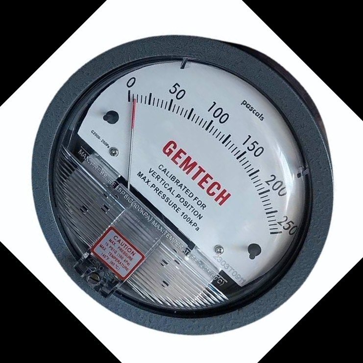 GEMTECH Differential Pressure Gauge Wholesaler For Sandur Karnataka