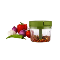 600 Ml Heavy Veg. Chopper With Mixi - Color: Green