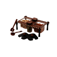 Ce-239 4 Pai Spice And Pickle Set - Material: Plastic