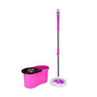 Spin Magic Mop - Color: Silver And Pink