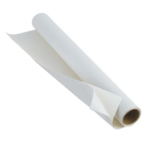 Banner Media White PVC FIlm Roll