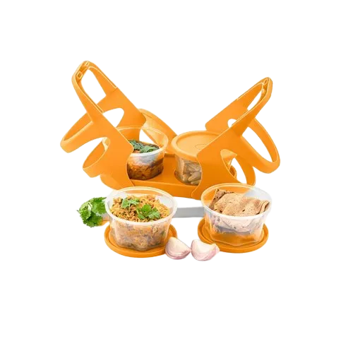 Plastic Lunch Box - Color: Green