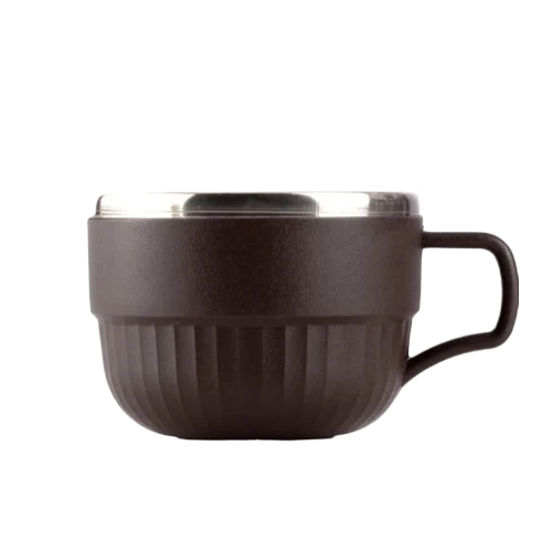 SS और प्लास्टिक चाय कप 6 पीस सेट