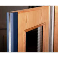 36 Inch Simple Door Guard - Color: Blue And White