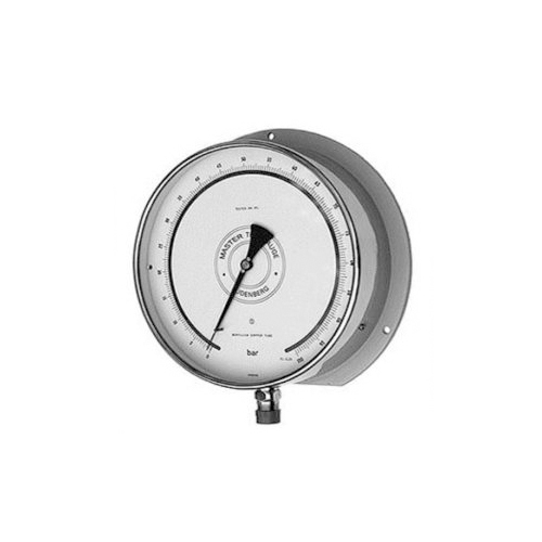 Master Test Pressure Gauge - Color: Steel