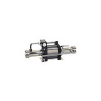 Air Driven Gas Booster - Color: Steel