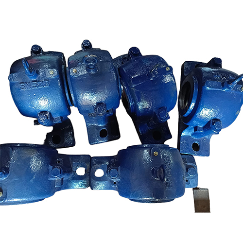 Plummer Block Bearing Housing - Color: Blue
