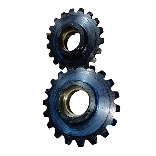 Carbon Steel Roller Chain Sprocket - Color: Silver