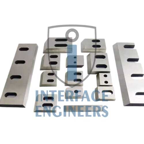 Shredder Machine Blades - Cutting Capacity: 80 Kg/hr To 500 Kg/hr