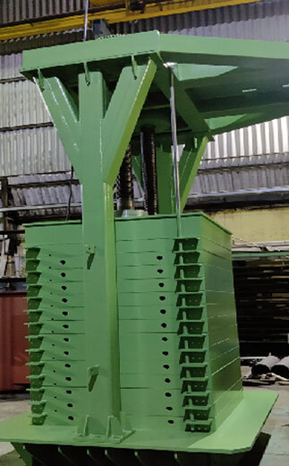 Stack Filter - Color: Green Paint Coated